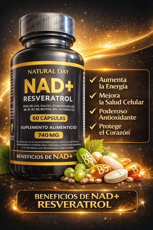 NAD + RESVERATROL 60 cap