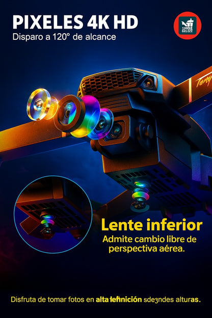 Dron Doble Camara 4k UltraFly PRO + Estuche GRATIS